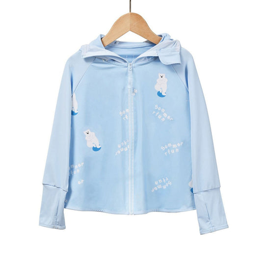 Damen Leichte Kapuzenjacke mit verspieltem Motiv EB