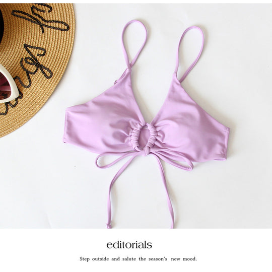 Damen Sportives Bikini-Set mit verstellbaren Trägern EB