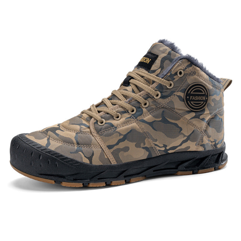Damen Modische Winterstiefel mit warmem Innenfutter und rutschfester Sohle EB