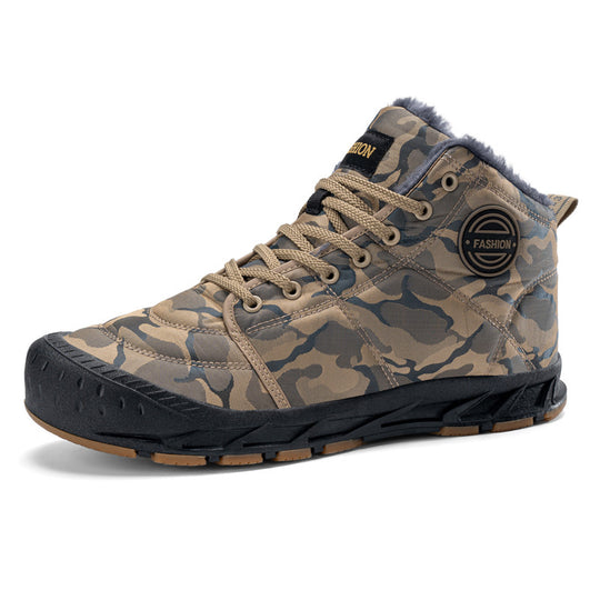 Damen Modische Winterstiefel mit warmem Innenfutter und rutschfester Sohle EB