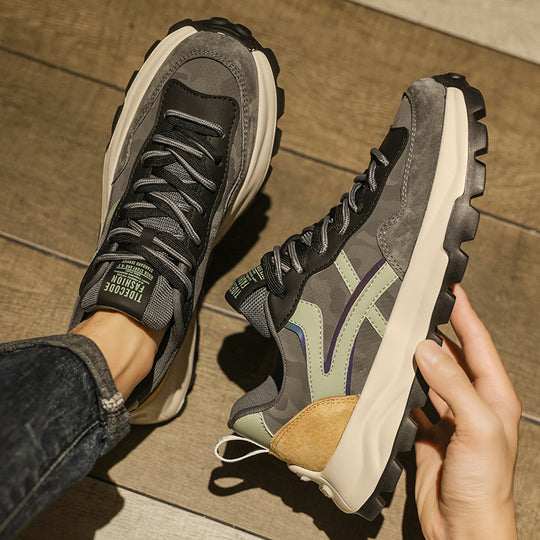Damen Sportliche Outdoor-Sneakers mit rutschfester Profilsohle EB