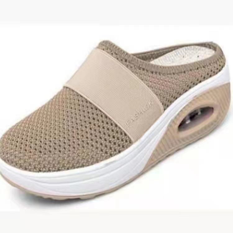 Damen Komfort-Sandalen mit atmungsaktivem Mesh-Obermaterial und dämpfender Sohle EB