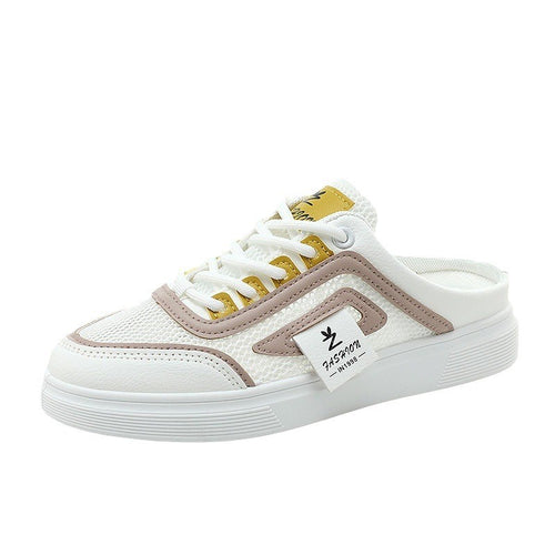 Damen Atmungsaktive Slip-On Sneakers mit elegantem Mesh-Design EB