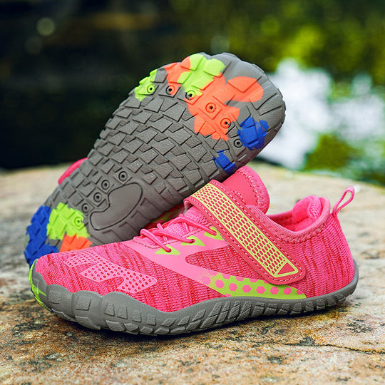 Damen Multifunktionale Sport-Sneaker mit rutschfester Sohle und elastischem Schnürsystem EB