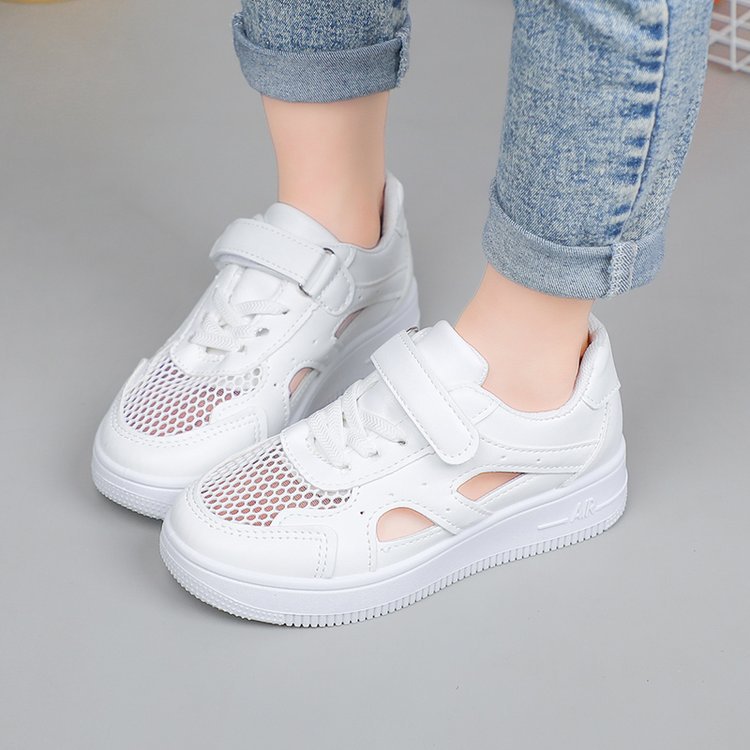Damen Atmungsaktive Freizeitsneaker mit Klettverschluss und rutschfester Sohle EB