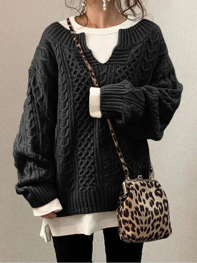 EB | Oversized Sweatshirt Schick Moderner Stil Ideal für den Winter