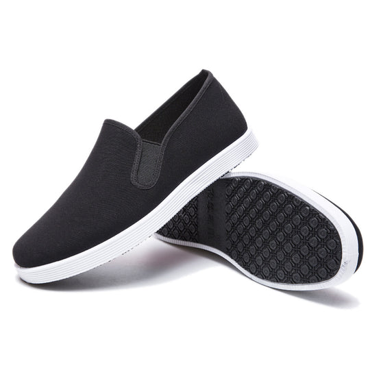 Damen vielseitige und komfortable Slip-On Sneakers mit elastischem Design EB