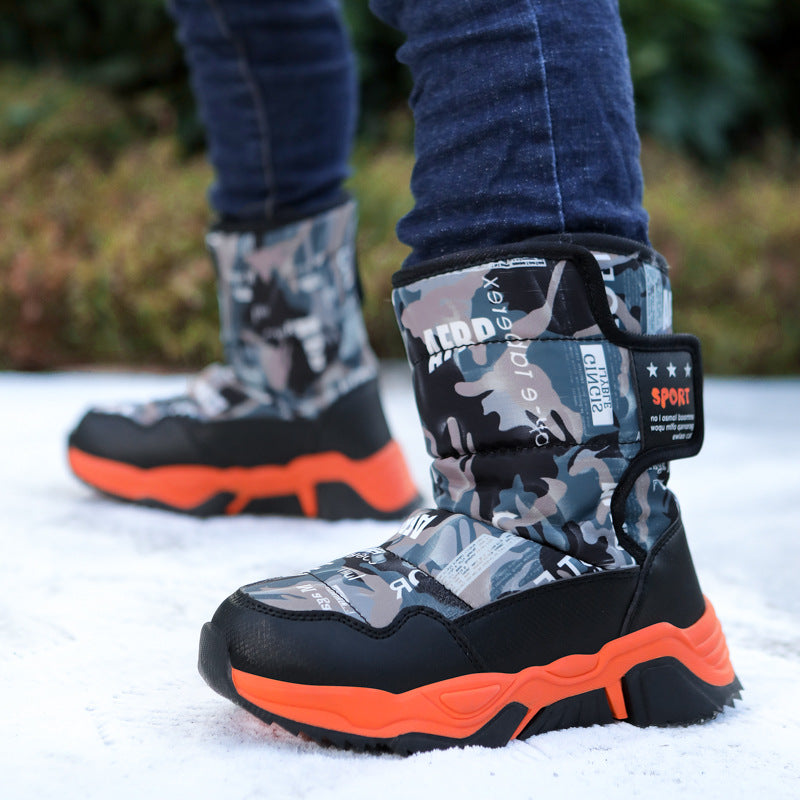 Damen Sportliche Winterstiefel mit rutschfester Sohle und isolierendem Futter EB