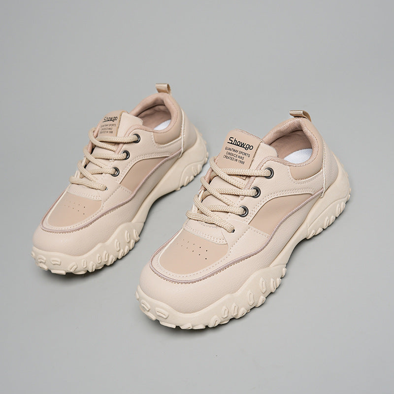 Damen trendige Sneaker mit robustem Profil und atmungsaktiver Obermaterialstruktur EB