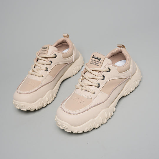 Damen trendige Sneaker mit robustem Profil und atmungsaktiver Obermaterialstruktur EB
