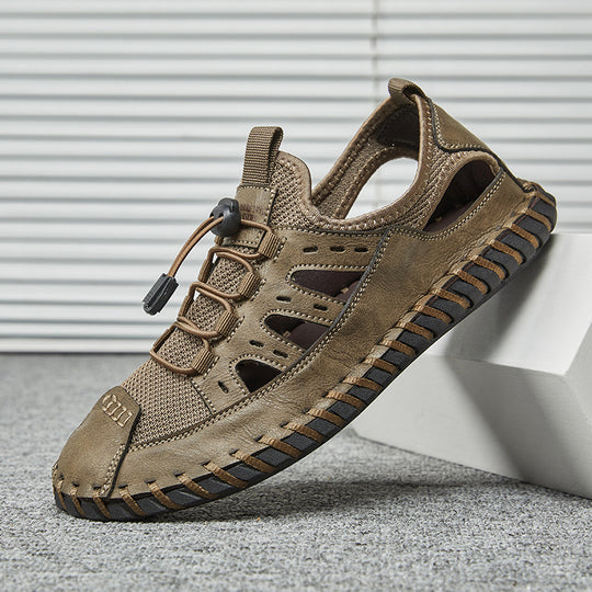 Herren Atmungsaktive Outdoor-Schnellschnürsandalen EB