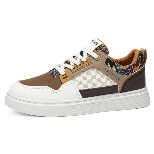 Damen Stylische Sneaker mit einzigartigem Geometrischen Design EB
