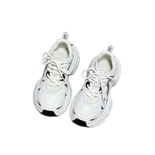 Damen Sportliche Sneakers mit atmungsaktiver Mesh-Oberfläche und dämpfender Sohle EB