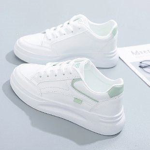 Damen sportliche Sneakers mit dämpfender Sohle und atmungsaktiven Mesh-Einsätzen EB