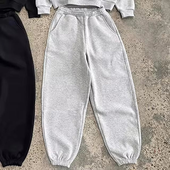 Herren nan urbaner Boxy-Hoodie mit verkürztem Rumpf, überschnittener Schulter und weichem Fleece-Innenfutter EB