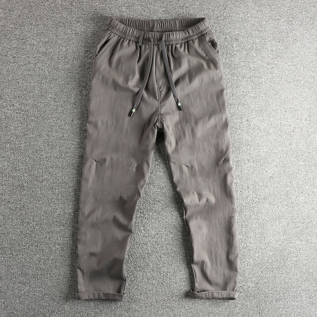 Herren Sportliche Freizeitpants mit elastischem Bund und praktischem Zugband EB