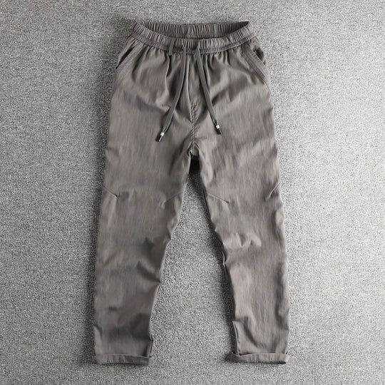Herren Sportliche Freizeitpants mit elastischem Bund und praktischem Zugband EB