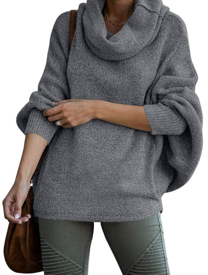 Damen Kapuzensweater aus kuscheligem Strick EB