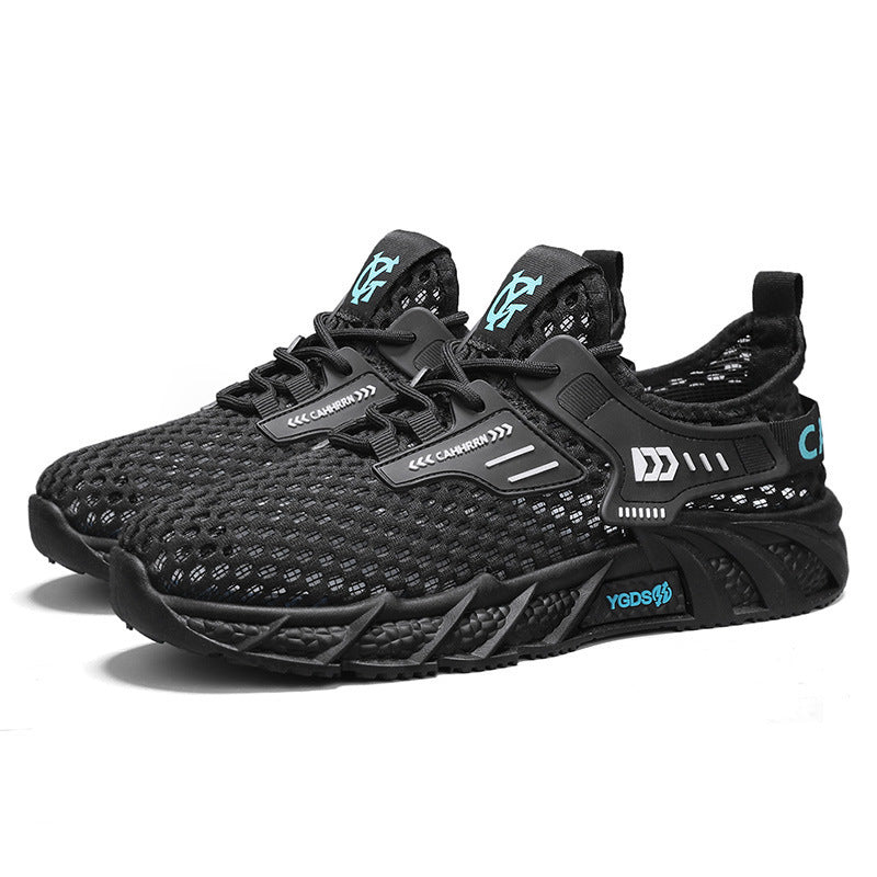 Damen atmungsaktive Sport Sneakers mit innovativer Sohlenstruktur EB