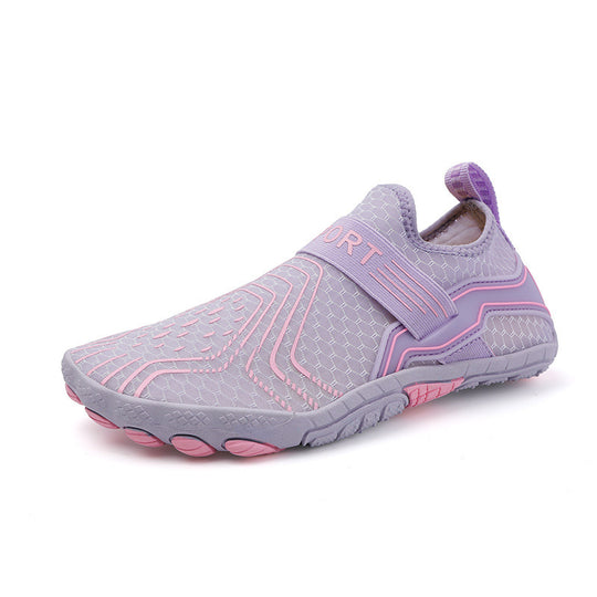 Damen Aqua-Schuhe mit rutschfester Sohle und elastischem Schnellschnürsystem EB