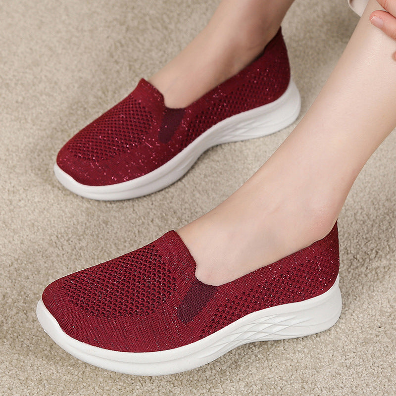 Damen Atmungsaktive Freizeit-Slipper mit rutschfester Sohle EB