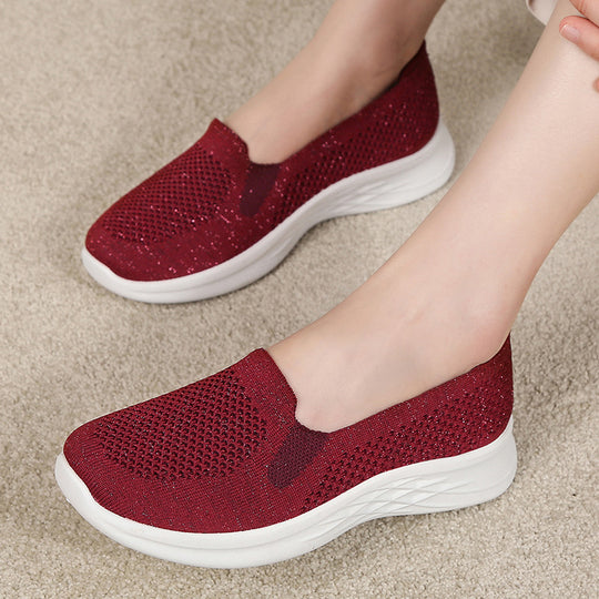 Damen Atmungsaktive Freizeit-Slipper mit rutschfester Sohle EB