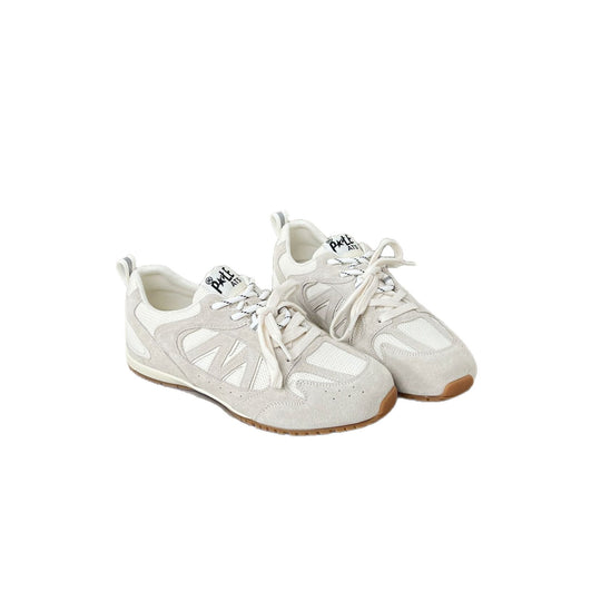 Damen Sportliche Sneaker mit atmungsaktivem Obermaterial und gepolstertem Fußbett EB