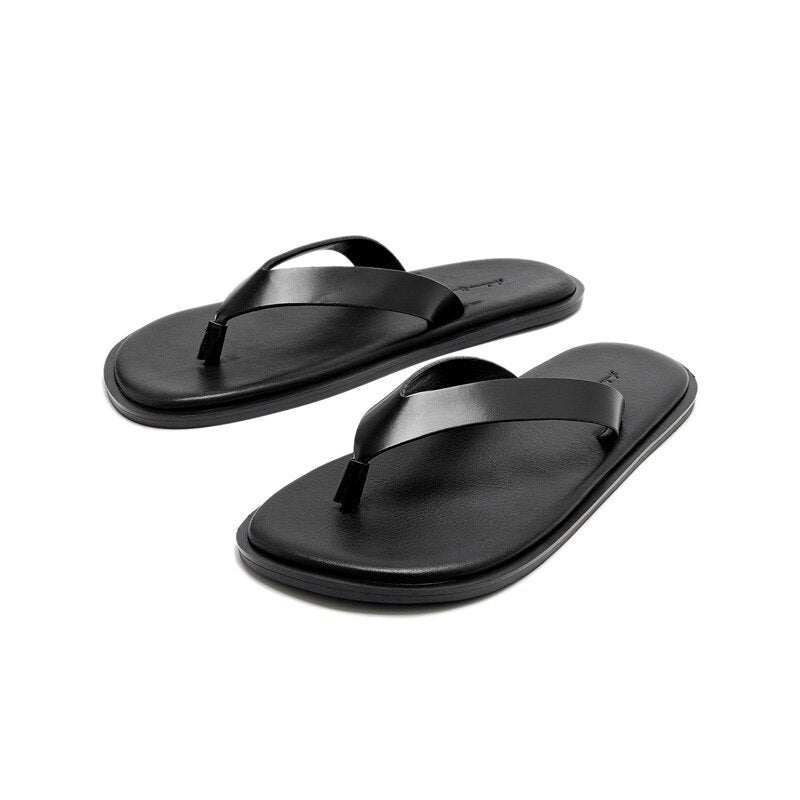 Damen Zehentrenner-Sandalen mit ergonomischem Fußbett und schmalem Riemendesign EB