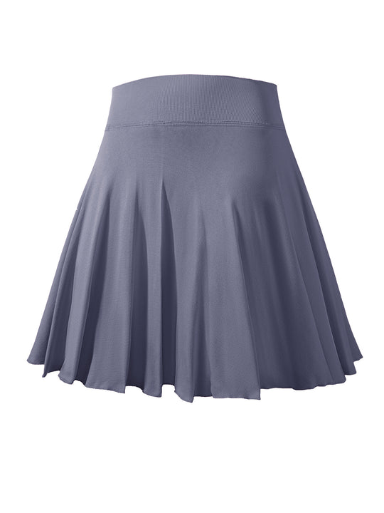 Damen Sportlicher Faltenrock EB