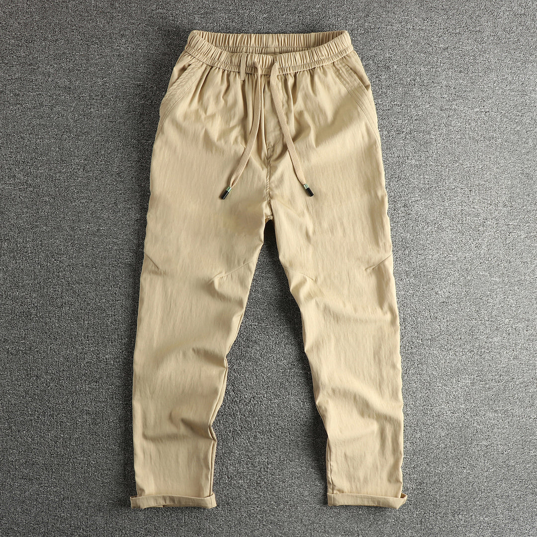 Herren Sportliche Freizeitpants mit elastischem Bund und praktischem Zugband EB