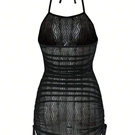 Damen Bikiniset mit floralem Wickeloberteil und hoch geschnittener Hose EB