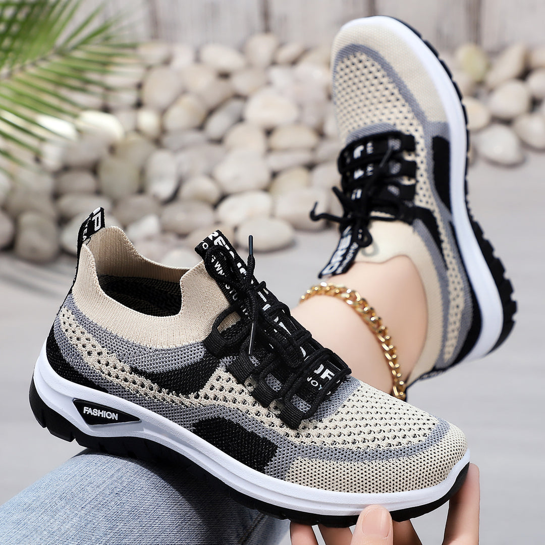Damen Hochwertige und bequeme Laufschuhe mit atmungsaktiver Netzstruktur EB