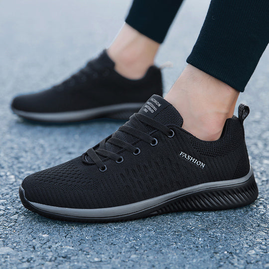Damen Atmungsaktive Sneakers mit flexibler Laufsohle und modernem Design EB