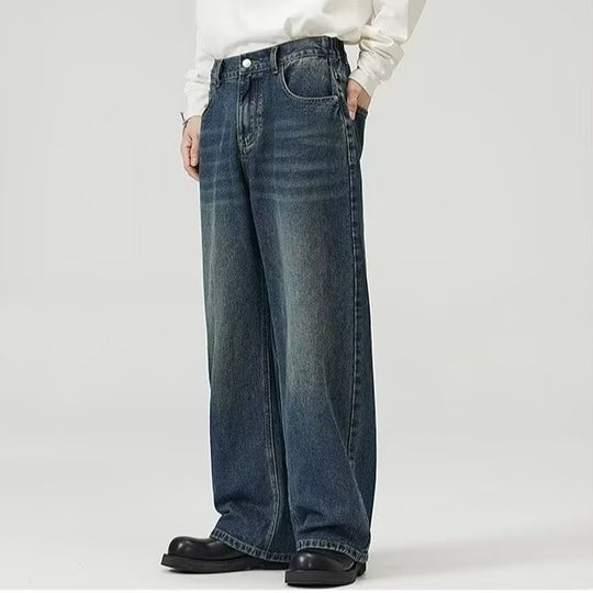 Damen Weite Denim-Jeans EB