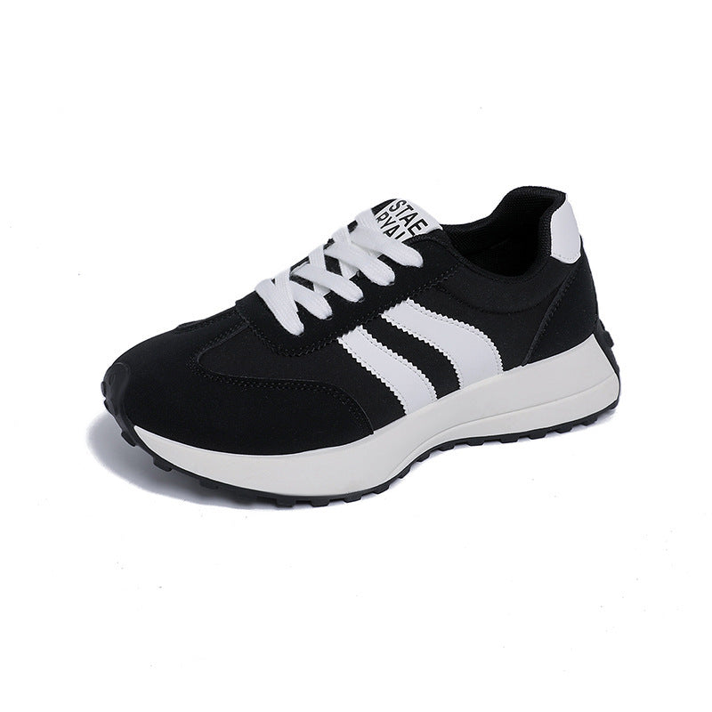 Damen Sportliche Sneakers mit atmungsaktivem Obermaterial und rutschfester Sohle EB