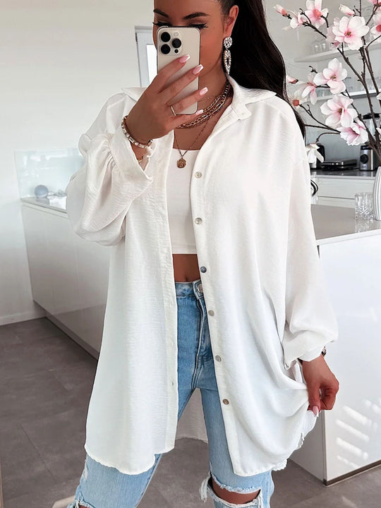 Damen Übergröße Hemdbluse EB