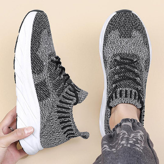 Damen Hochleistung Strick-Sneaker mit rutschfester Sohle EB