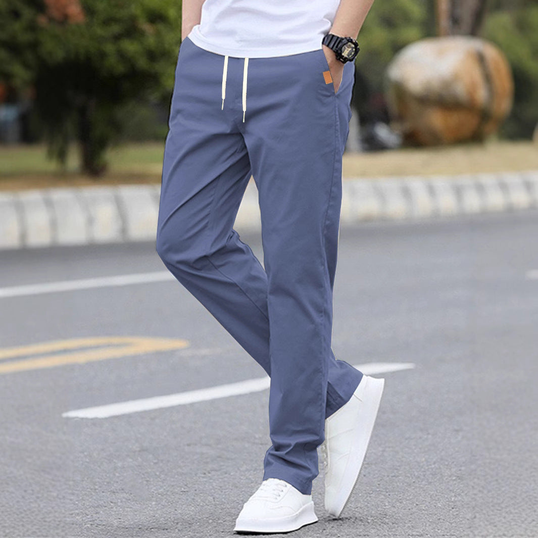 Herren Freizeit-Hose mit atmungsaktivem Material und elastischem Bund EB