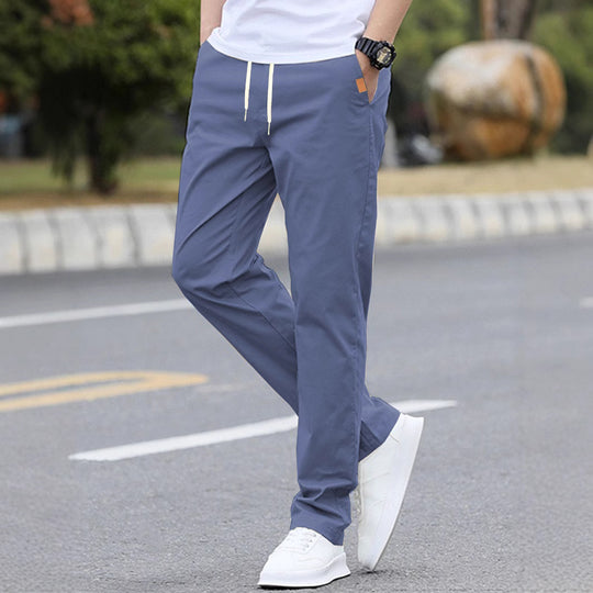 Herren Freizeit-Hose mit atmungsaktivem Material und elastischem Bund EB