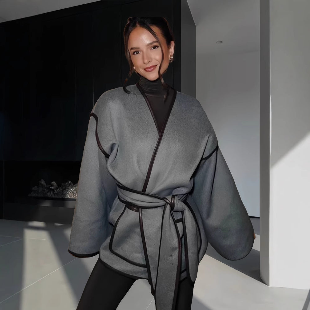 Damen Kimono-Style Überwurf EB