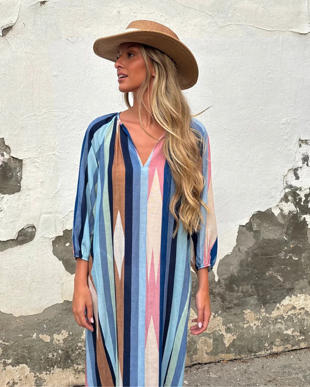 Damen Langarmkleid EB