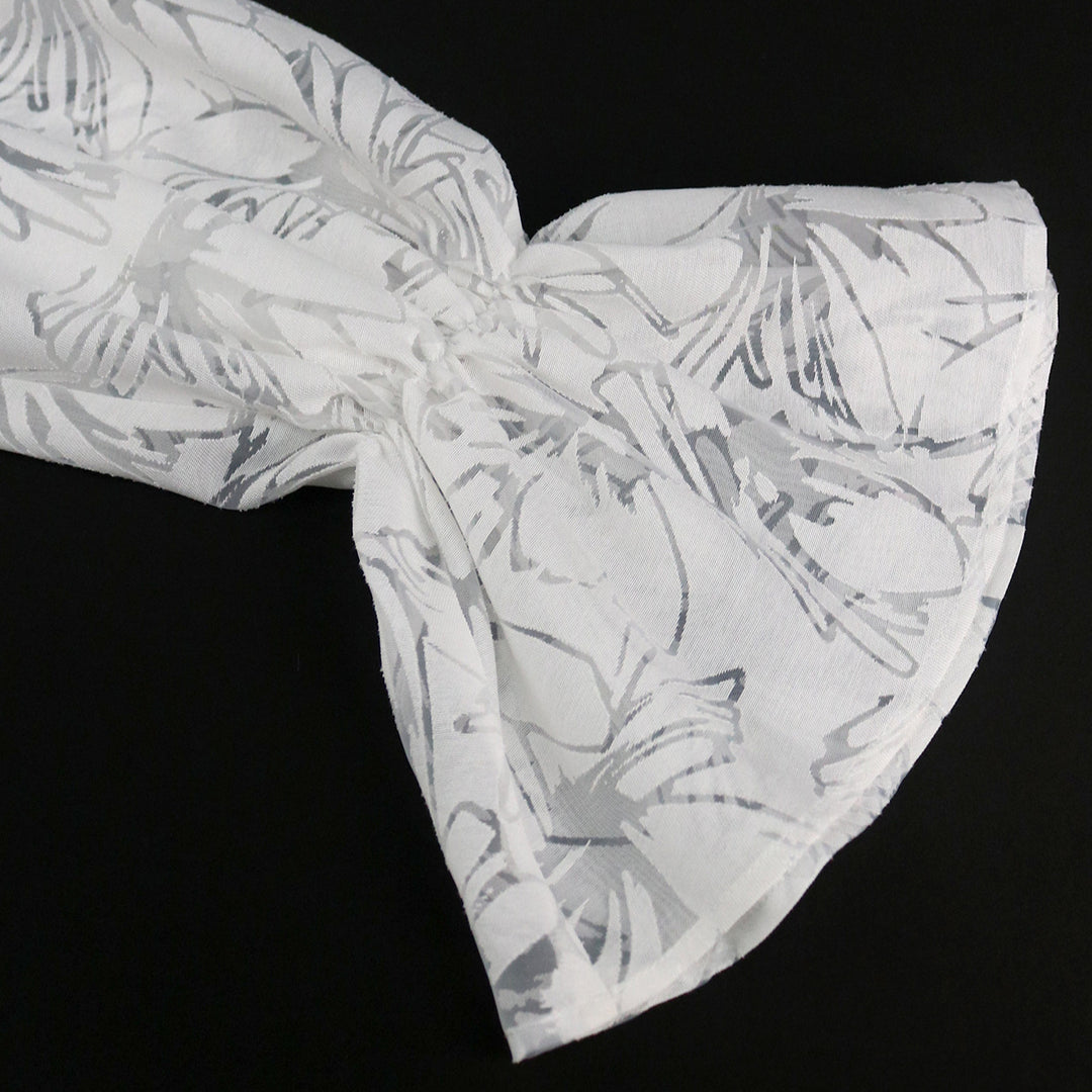 Damen Elegante Bluse mit voluminösen Ärmeln und floralem Muster EB