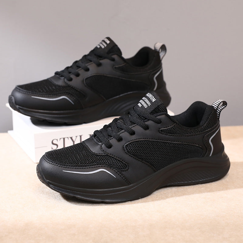 Damen Lauf-Sneaker mit atmungsaktiver Mesh-Oberfläche und stoßdämpfendem Fußbett EB