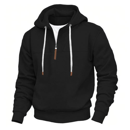 Herren Kapuzenpullover mit praktischer Reißverschlussöffnung und modernem Design EB