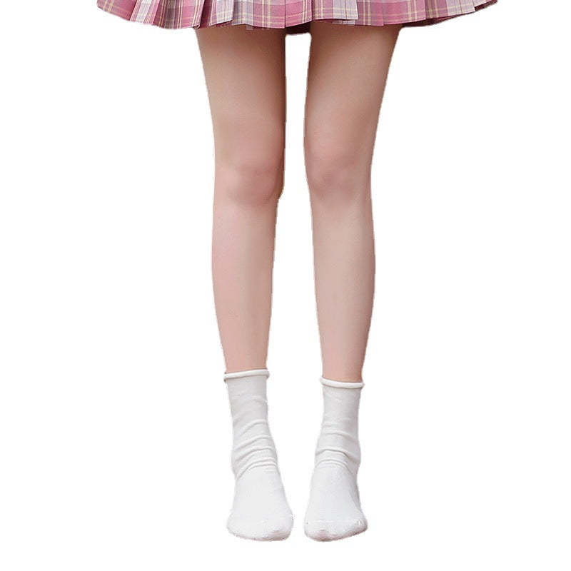 Damen Komfortable Baumwollsocken im klassischen Stil EB
