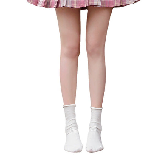 Damen Komfortable Baumwollsocken im klassischen Stil EB