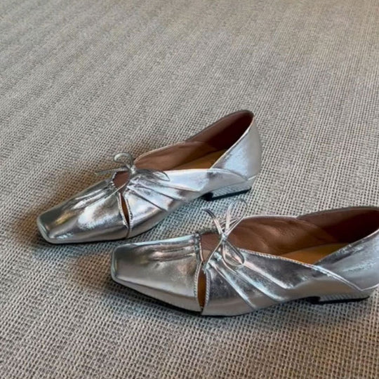 Damen elegante Halbschuhe mit stilvollem Schnür-Design EB