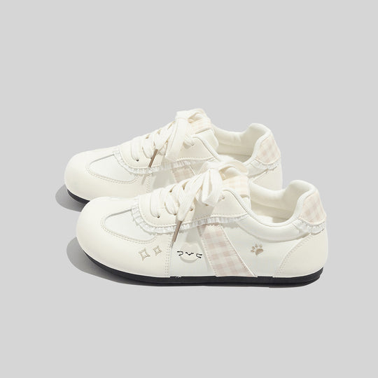 Damen Sportliche Sneaker mit einzigartigen Tiermotiv und gepolsterter Einlegesohle EB