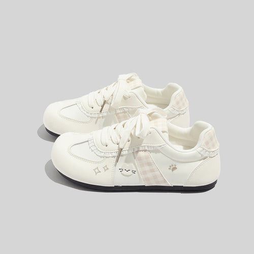 Damen Sportliche Sneaker mit einzigartigen Tiermotiv und gepolsterter Einlegesohle EB