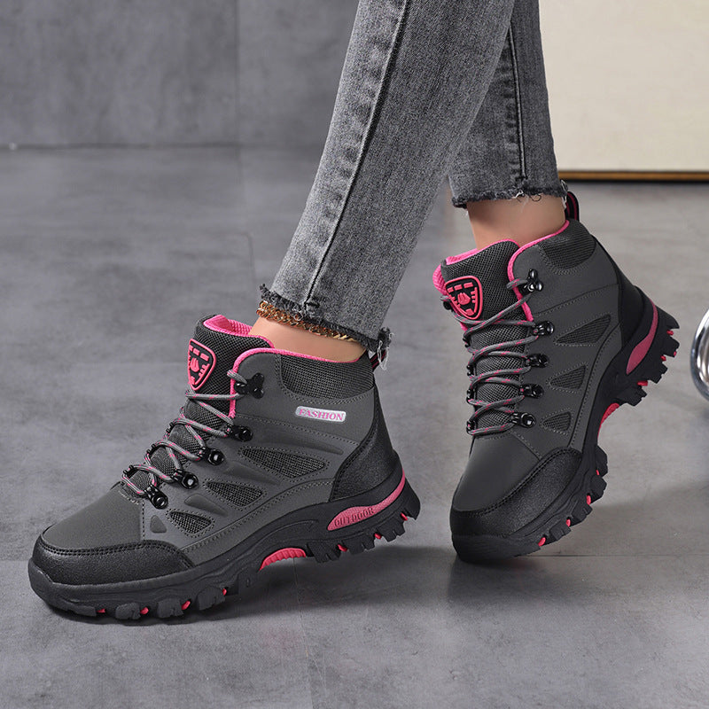 Damen Outdoor-Wanderschuhe mit rutschfester Sohle und atmungsaktivem Obermaterial EB